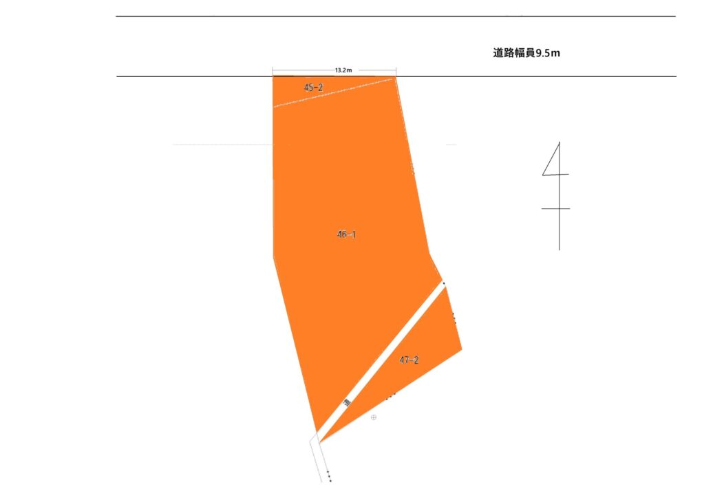 立山町本郷島土地図面