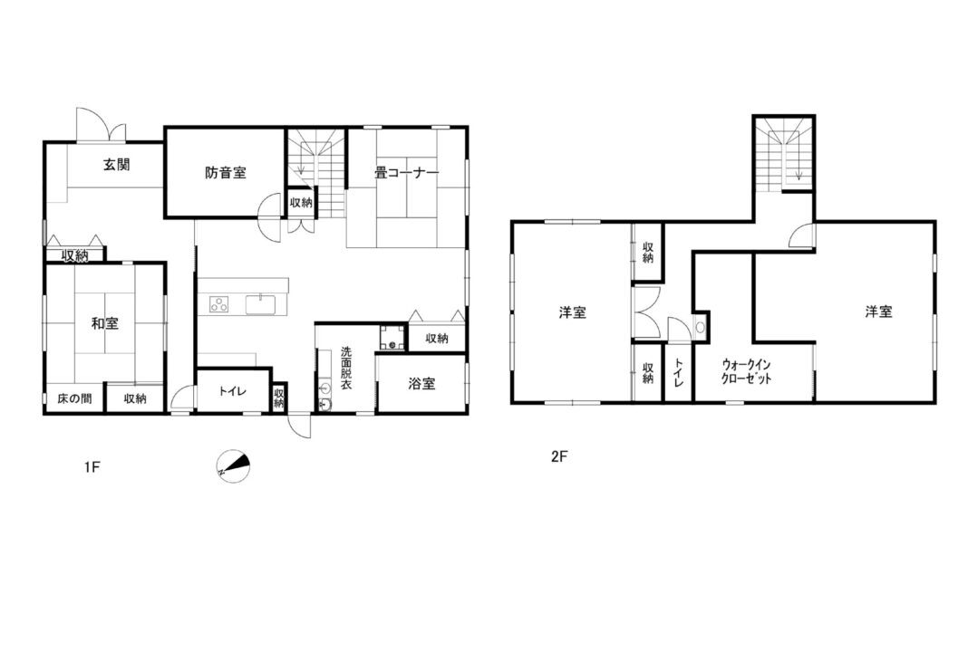 滑川市柳原中古住宅図面