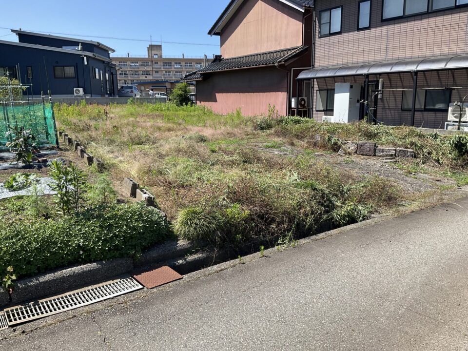 富山市呉羽町　土地写真