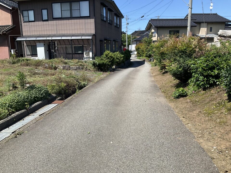 富山市呉羽町　土地写真