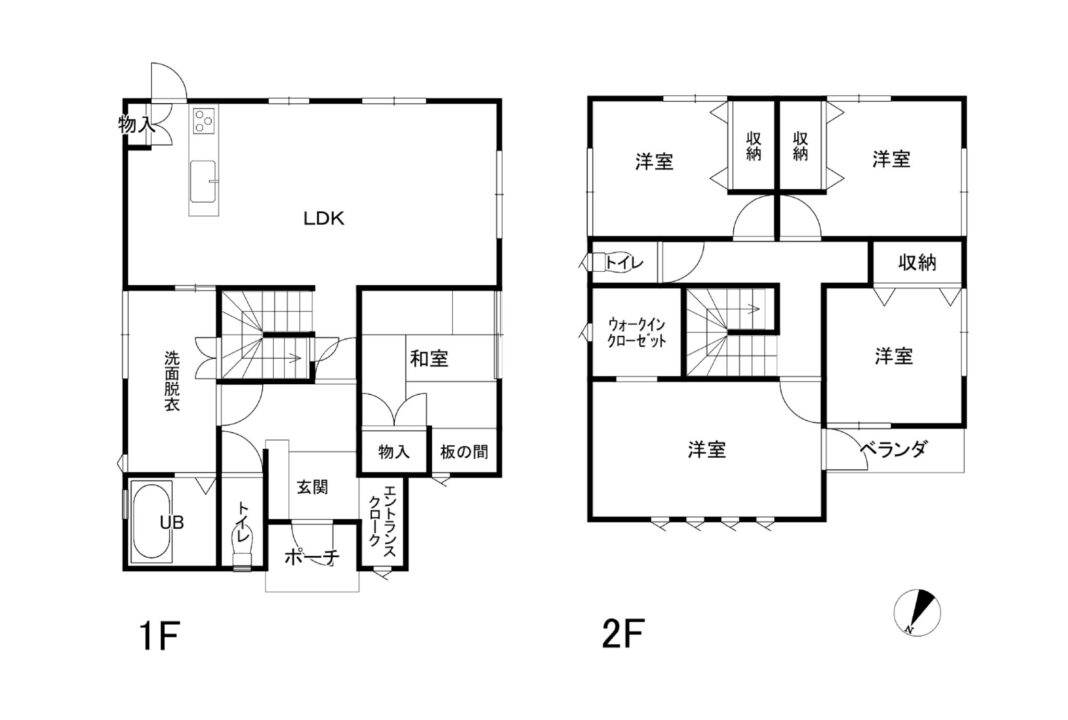 富山市長附中古住宅図面