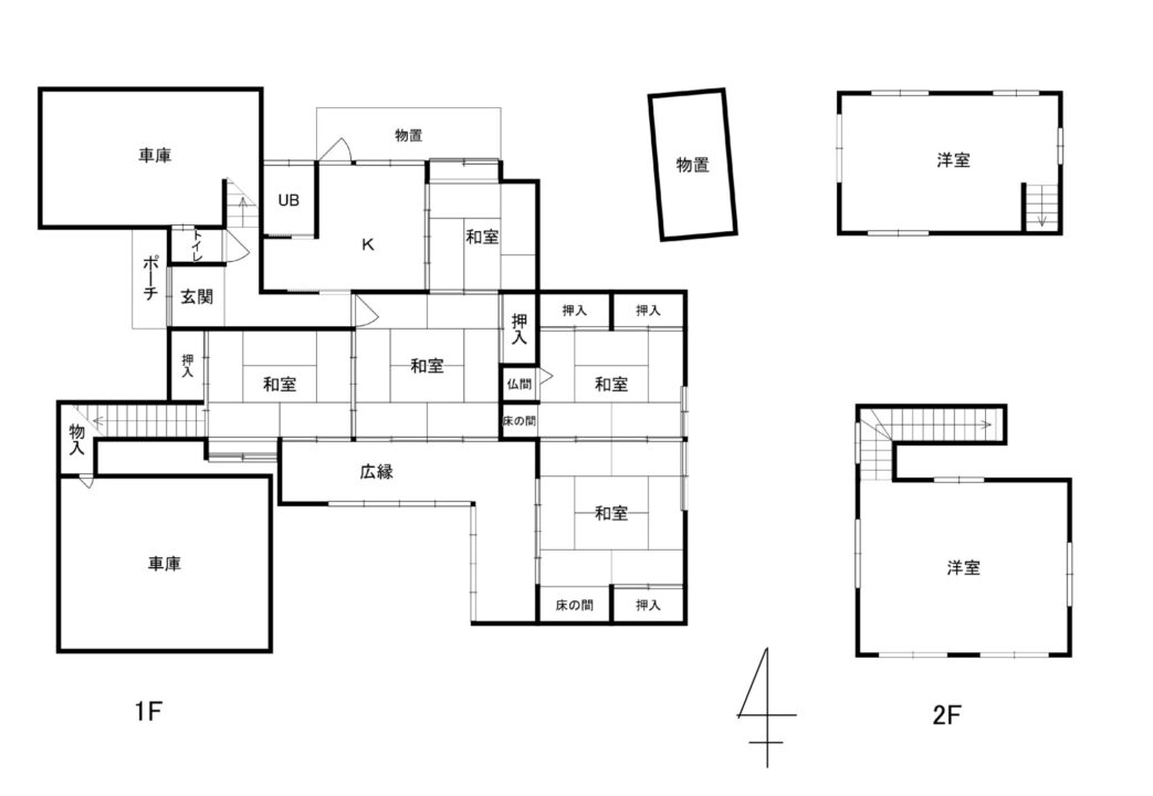富山市布目中古住宅図面