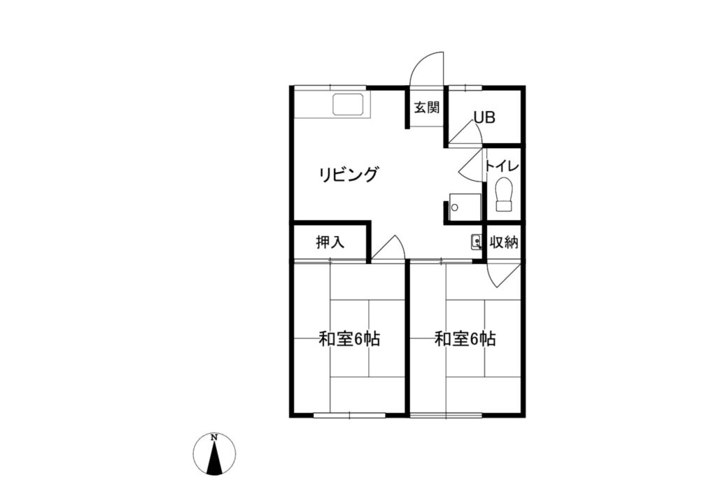 富山市堀川小泉町売アパート図面