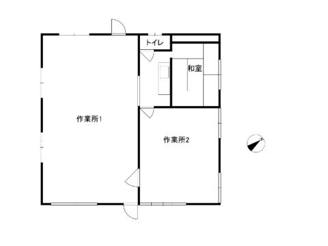 富山市大宮町作業所図面